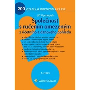 Společnost s ručením omezeným z účetního a daňového pohledu - Jiří Vychopeň