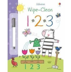 Usborne Wipe-clean 1 2 3 - Felicity Brooks