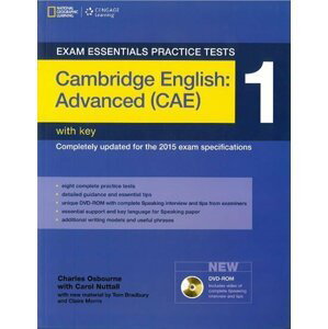 Exam Essentials Practice Tests: Cambridge English: Advanced (CAE) 1 with DVD-ROM with Key - autorů kolektiv