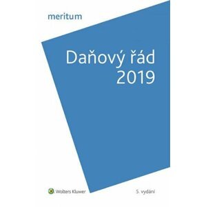 Daňový řád 2019 - Dubšeková Lenka Hrstková