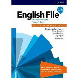 English File Pre-Intermediate Teacher´s Book with Teacher´s Resource Center (4th) - Christina Latham-Koenig