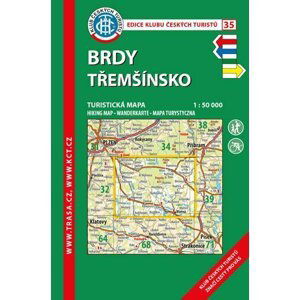 KČT 35 Brdy, Třemšinsko 1:50 000/turistická mapa