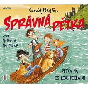 Správná pětka 1. na ostrově pokladů - CDmp3 (Čte Michaela Maurerová) - Enid Blytonová