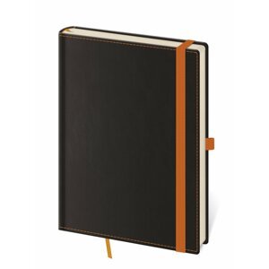 Zápisník - Black Orange - linkovaný M