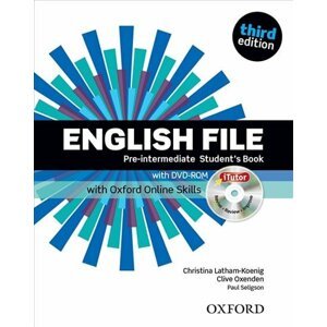 English File Pre-intermediate Student´s Book with Online Skills (3rd) without CD-ROM - Christina Latham-Koenig