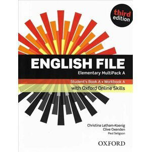 English File Elementary Multipack A with Oxford Online Skills (3rd) without CD-ROM - Christina Latham-Koenig