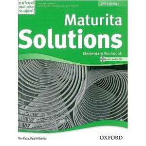 Maturita Solutions Elementary Workbook 2nd (CZEch Edition) - Paul A. Davies