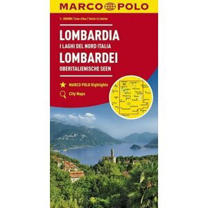 Itálie č.2 - Lombardie mapa 1:200T