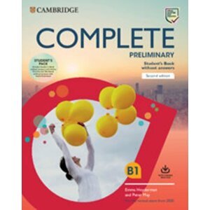 Complete Preliminary Second edition Student´s Book Pack (SB wo answers w Online Practice and WB wo answers w Audio Download)