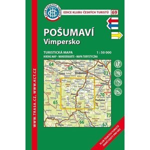 KČT 69 Pošumaví - Vimpersko 1:50T Turistická mapa