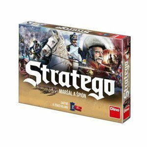 Stratego Maršál a špión společenská hra v krabici 37x27x5cm - Dino