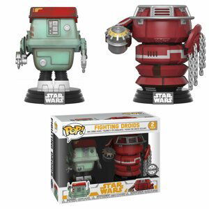 Funko POP Star Wars Bobble 2-Pack: Solo - Fight Droids (Exc) (CC)