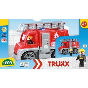 Auto Truxx hasiči plast 29cm s figurkou v krabici 39x22x16cm 24m+ - Lena