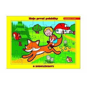 Puzzle deskové O Budulínkovi 26x17cm 24 dílků Moje první pohádky