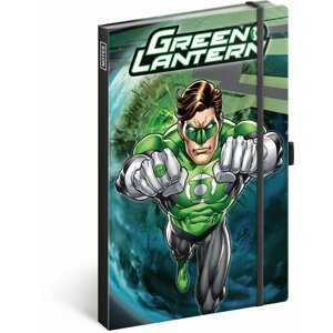 Notes - Green Lantern linkovaný, 13 × 21 cm