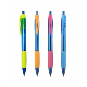 Aqua kuličkové pero modrá náplň displej