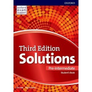 Solutions Pre-intermediate Student´s Book and Online Practice Pack 3rd (International Edition) - Paul A. Davies