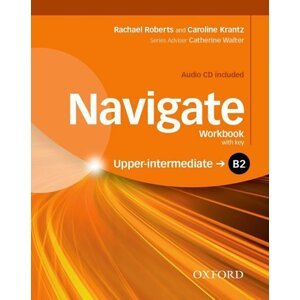 Navigate Upper Intermediate B2 Workbook with Key and Audio CD - Caroline, Roberts Rachel Krantz