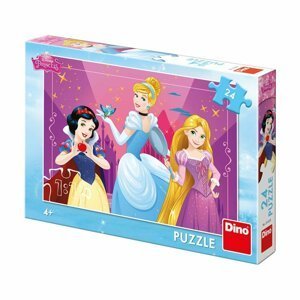 Odvážné princezny - Puzzle 24 dílků - CZ Drami