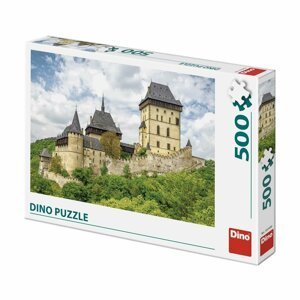 Puzzle Hrad Karlštejn 500 dílků - Dino