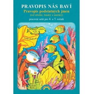 Pravopis nás baví - pravopis podstatných jmen (rod střední, ženský a mužský - Lenka Andrýsková