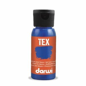 DARWI TEX barva na textil - Ultramarínová modrá 50 ml