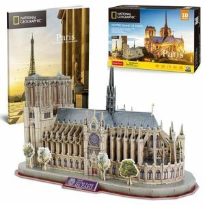 Puzzle 3D - Notre Dame / 128 dílků - Gelli