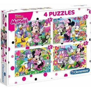 Puzzle Minnie/2x20 + 2x60 dílků - Clementoni
