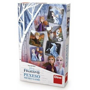 Pexeso Ledové království II/Frozen II společenská hra v krabici 11,5x18x3cm - Dino