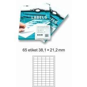 Etikety EUROLABELS - 65 etiket na A4 (100 ks), 140g
