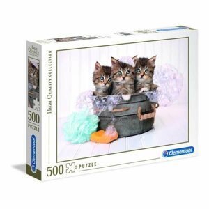 Clementoni  Puzzle Koťata 500 dílků - Comansi