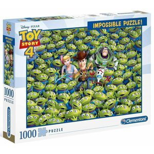 Clementoni Puzzle Impossible - Toy Story 4 ( 1000 dílků ) - Clementoni