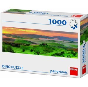 Puzzle 1000 dílků panoramic Západ slunce - Dino