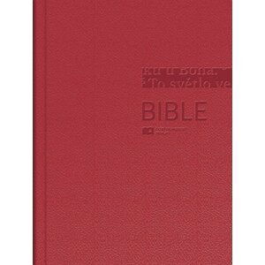 Bible - Český ekumenický překlad bez DT (červená)