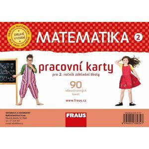 Matematika 2 - Pracovní karty pro 2. ročník ZŠ - Eva Bomerová