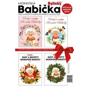 Moravská babička - dárkové balení 4 knížky