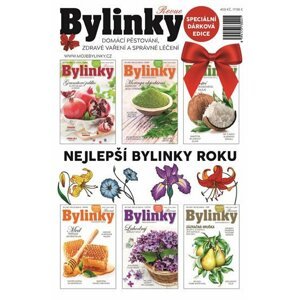 Nejlepší bylinky roku - dárkové balení 6 knížek - autorů kolektiv