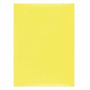 Spisové desky s gumičkou A4 lepenka - žluté