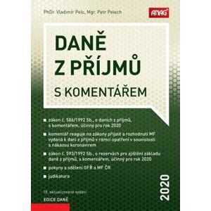 Daně z příjmů s komentářem 2020 - Vladimír Pelc