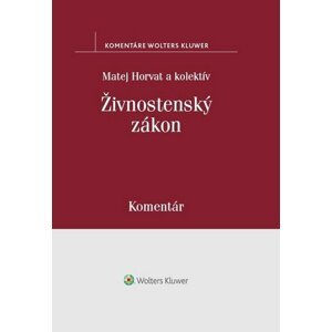 Živnostenský zákon - Matej Horvat