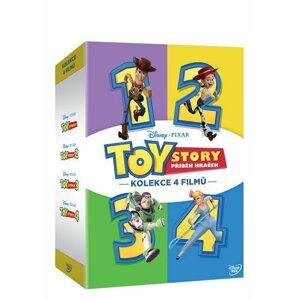 Toy Story: Příběh hraček kolekce 1.-4. 4 DVD