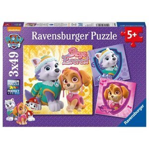 Ravensburger Puzzle - Tlapková patrola 3x49 dílků