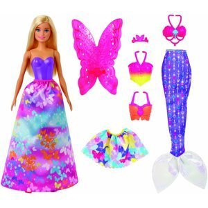 Barbie panenka a pohádkové doplňky - Mattel Disney