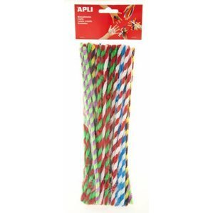 APLI modelovací drátky Twist 30 cm - mix kroucených barev 50 ks