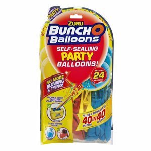 Zuru - party balónky (červená,modrá,žlutá) - Sparkys
