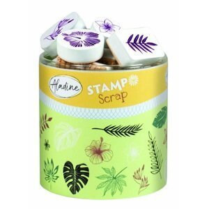 Razítka Stampo Scrap - tropické listy