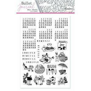 Razítka Stampo Bullet Journal - Kalendárium