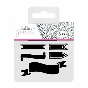 Stampo BULLET JOURNAL šablony do diáře - Rámečky, šipky, piktogramy
