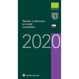 Tabulky a informace pro daně a podnikání 2020 - Ivan Brychta