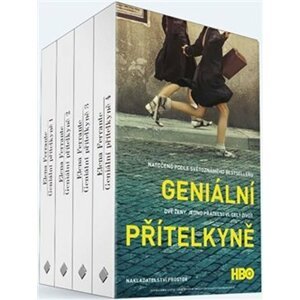 Geniální přítelkyně BOX 1-4, 2.  vydání - Elena Ferrante